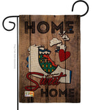 Canada Provinces Northwest Territories Home Sweet Home - Canada Provinces Flags of the World Vertical Impressions Decorative Flags HG191185 Made In USA