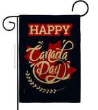 Happy Anniversary Canada - Canada Provinces Flags of the World Vertical Impressions Decorative Flags HG192251 Made In USA