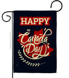 Happy Anniversary Canada - Canada Provinces Flags of the World Vertical Impressions Decorative Flags HG192251 Made In USA