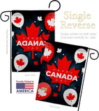 Canada Day Balloon - Canada Provinces Flags of the World Vertical Impressions Decorative Flags HG192634 Made In USA