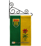 Saskatchewan - Canada Provinces Flags of the World Vertical Impressions Decorative Flags HG108188 Made In USA