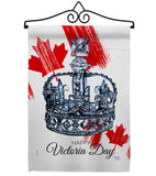 Celebration of the Queen - Canada Provinces Flags of the World Vertical Impressions Decorative Flags HG108644 Made In USA
