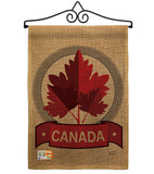 Happy Canada Day - Canada Provinces Flags of the World Vertical Impressions Decorative Flags HG137119 Made In USA