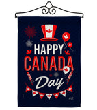 Canada Day - Canada Provinces Flags of the World Vertical Impressions Decorative Flags HG137260 Made In USA