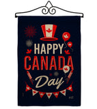 Canada Day - Canada Provinces Flags of the World Vertical Impressions Decorative Flags HG137260 Made In USA