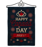 Canada Day July 1st - Canada Provinces Flags of the World Vertical Impressions Decorative Flags HG137291 Made In USA