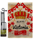 Victoria Day - Canada Provinces Flags of the World Vertical Impressions Decorative Flags HG137467 Made In USA