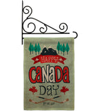 July 1st Canada Day - Canada Provinces Flags of the World Vertical Impressions Decorative Flags HG192278 Made In USA