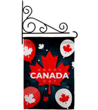 Canada Day Balloon - Canada Provinces Flags of the World Vertical Impressions Decorative Flags HG192634 Made In USA