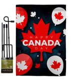 Canada Day Balloon - Canada Provinces Flags of the World Vertical Impressions Decorative Flags HG192634 Made In USA