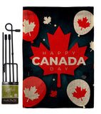 Canada Day Balloon - Canada Provinces Flags of the World Vertical Impressions Decorative Flags HG192634 Made In USA