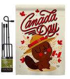 Dominion Day - Canada Provinces Flags of the World Vertical Impressions Decorative Flags HG192645 Made In USA