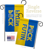 Puck Futin - Support Inspirational Horizontal Impressions Decorative Flags HG170262 Made In USA