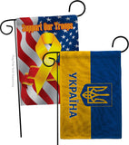 Stand By ??????? - Support Inspirational Horizontal Impressions Decorative Flags HG141201 Made In USA