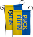Puck Futin - Support Inspirational Horizontal Impressions Decorative Flags HG170262 Made In USA