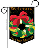 Christmas Reef - Christmas Winter Vertical Applique Decorative Flags HG114069