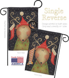 Reindeer - Christmas Winter Vertical Impressions Decorative Flags HG114093 Made In USA