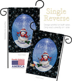 Believe - Christmas Winter Vertical Impressions Decorative Flags HG114118 Made In USA