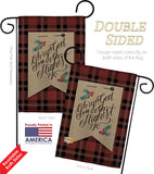 Glory to God - Christmas Winter Vertical Impressions Decorative Flags HG114168 Made In USA