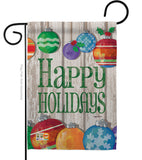 Colorful Ornament Holidays - Christmas Winter Vertical Impressions Decorative Flags HG114186 Made In USA
