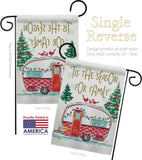 Season For Family - Christmas Winter Vertical Impressions Decorative Flags HG114202 Made In USA