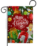 Merry Christmas - Christmas Winter Vertical Impressions Decorative Flags HG114232 Made In USA