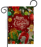 Merry Christmas - Christmas Winter Vertical Impressions Decorative Flags HG114232 Made In USA