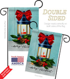 Christmas Lantern - Christmas Winter Vertical Impressions Decorative Flags HG114244 Made In USA