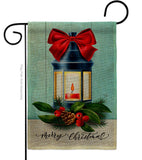 Christmas Lantern - Christmas Winter Vertical Impressions Decorative Flags HG114244 Made In USA