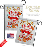 Christmas Calories - Christmas Winter Vertical Impressions Decorative Flags HG114246 Made In USA