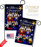 Nutcrackers - Christmas Winter Vertical Impressions Decorative Flags HG114249 Made In USA
