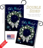 Vela Feliz Navidad - Christmas Winter Vertical Impressions Decorative Flags HG120016 Made In USA