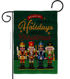 Nutcracker Holiday - Christmas Winter Vertical Impressions Decorative Flags HG120021 Made In USA