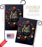 Christmas & New Year - Christmas Winter Vertical Impressions Decorative Flags HG137286 Made In USA