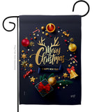 Christmas & New Year - Christmas Winter Vertical Impressions Decorative Flags HG137286 Made In USA