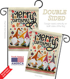 Christmas Gnome - Christmas Winter Vertical Impressions Decorative Flags HG137322 Made In USA