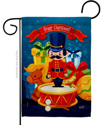 Christmas Toys - Christmas Winter Vertical Impressions Decorative Flags HG137624 Made In USA