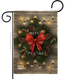 Lightful Merry Christmas - Christmas Winter Vertical Impressions Decorative Flags HG191049 Made In USA