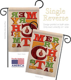 Fabulous Christmas - Christmas Winter Vertical Impressions Decorative Flags HG191050 Made In USA