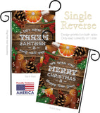 Christmas Spirt - Christmas Winter Vertical Impressions Decorative Flags HG192048 Made In USA
