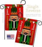 Cracking Christmas - Christmas Winter Vertical Impressions Decorative Flags HG192259 Made In USA