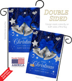 Christmas Bells - Christmas Winter Vertical Impressions Decorative Flags HG192263 Made In USA