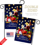Christmas Wishes - Christmas Winter Vertical Impressions Decorative Flags HG192685 Made In USA