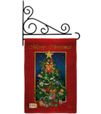 Merry Christmas Tree - Christmas Winter Vertical Impressions Decorative Flags HG114079 Imported