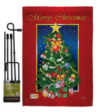 Merry Christmas Tree - Christmas Winter Vertical Impressions Decorative Flags HG114079 Imported