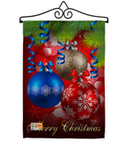 Ornaments - Christmas Winter Vertical Impressions Decorative Flags HG114083 Made In USA