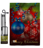 Ornaments - Christmas Winter Vertical Impressions Decorative Flags HG114083 Made In USA