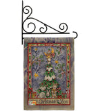 Merry Christmas to You - Christmas Winter Vertical Impressions Decorative Flags HG114124 Made In USA