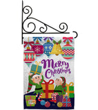 Santa Helper Merry Christams - Christmas Winter Vertical Impressions Decorative Flags HG114147 Made In USA