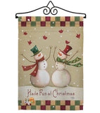 Have Fun at Christmas - Christmas Winter Vertical Impressions Decorative Flags HG114187 Made In USA